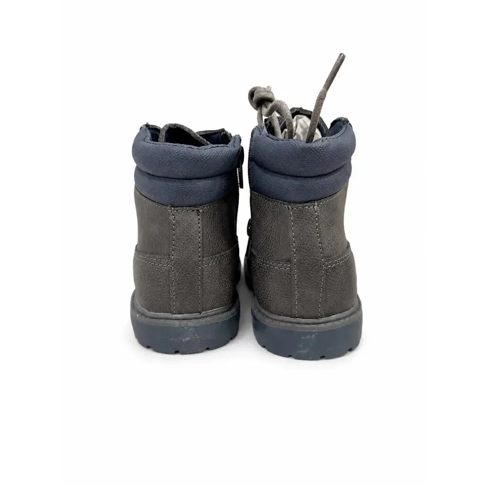 Nautica kids lace-up ankle boots Size 10 ( Display item ) # Box 834